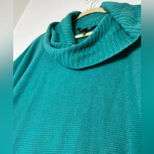 Banana Republic Cowl-Neck Poncho Sweater